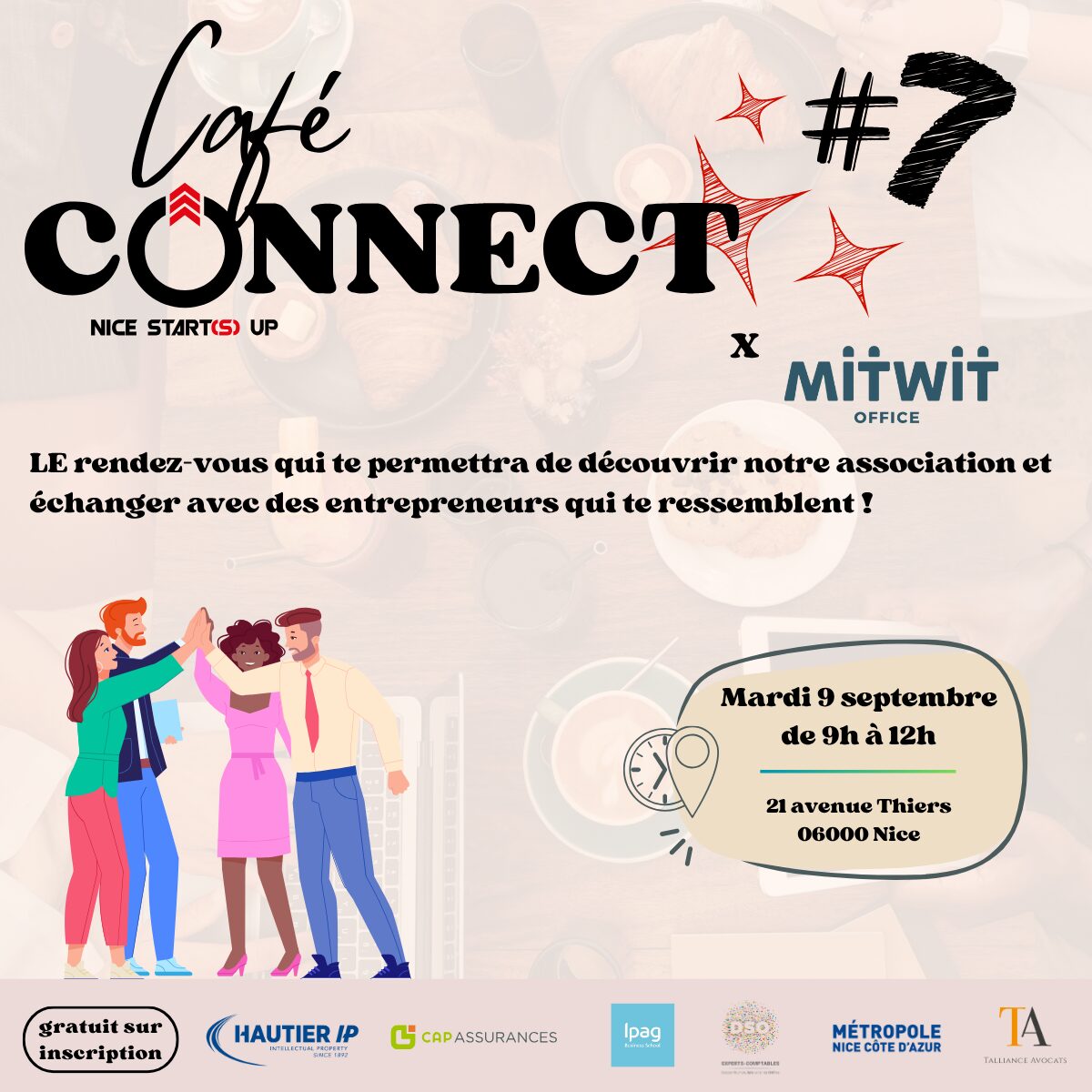 publi linkedin Café Connect NSU #7